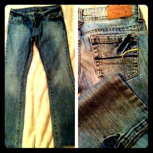 AE faded Artist jeans