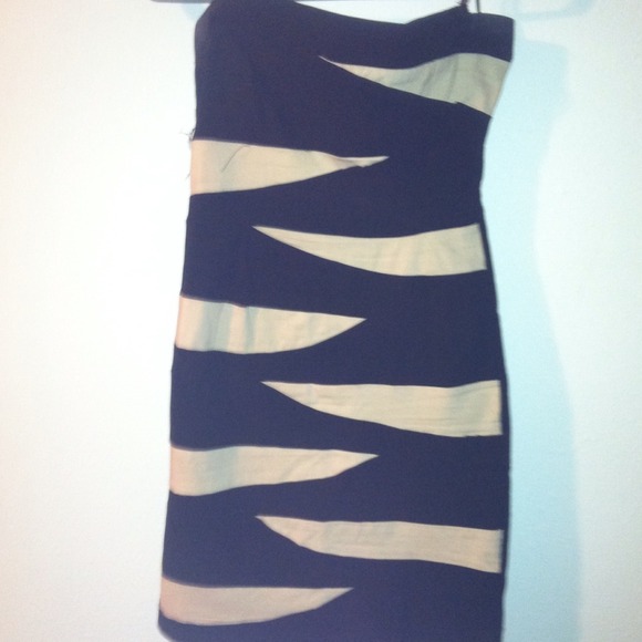 Strapless dress