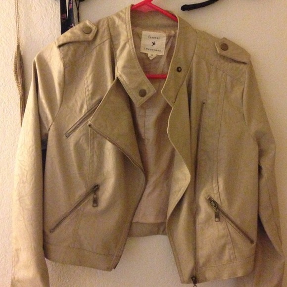 Forever 21 faux leather jacket