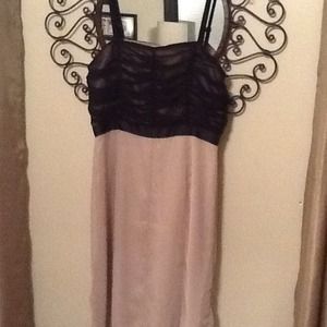 Black and Natural Dress