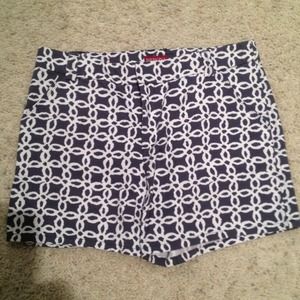 ❤SOLD❤Navy and White Shorts.