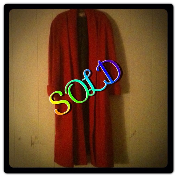 MDP (Mario De Pinto) 100% Wool Coat