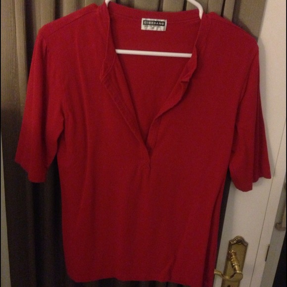 Red shirt