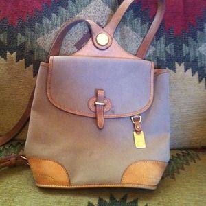 Auth dooney & Bourke back pack purse