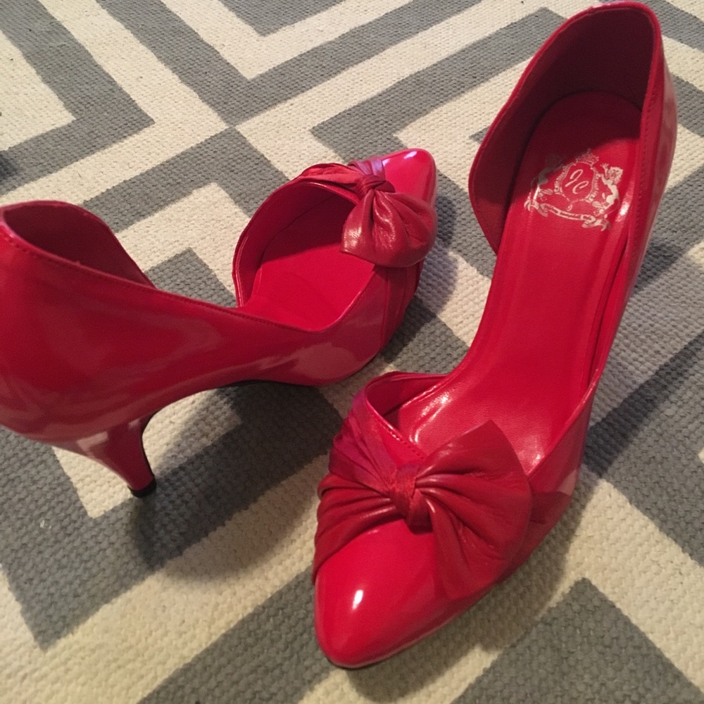 Jeffrey Campbell Red Edina Pumps - brand new!