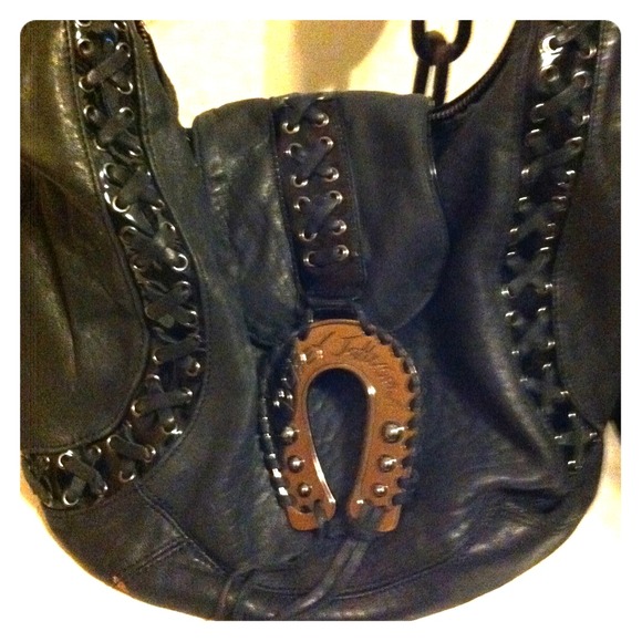 NEWPRICE  betsey Johnson soft leather satchel bag