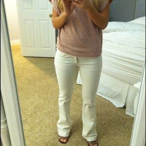 🎀Sold in bundle. Off white corduroys