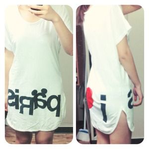 💢SOLD💢 🆕"I ❤ Paris" white tunic