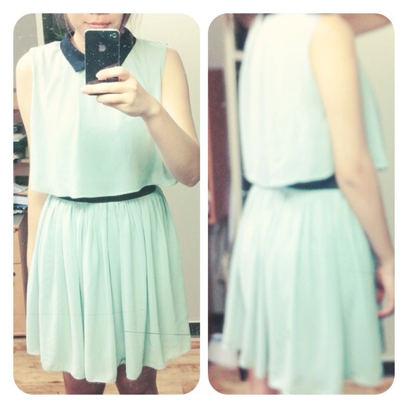 🆕Light green girlly dress
