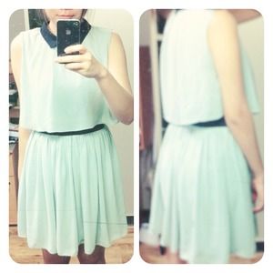 🆕Light green girlly dress