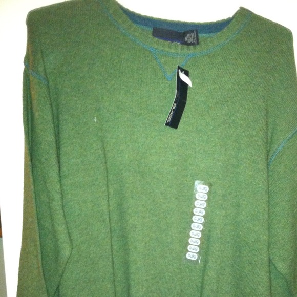 Bill Blass green Men's sweater. Xxl NWT
