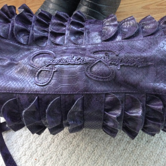 Jessica Simpson Ruffled Doctor Bag - Picture 2 of 4