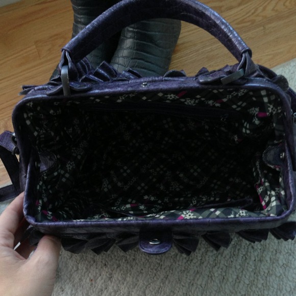Jessica Simpson Ruffled Doctor Bag - Picture 3 of 4