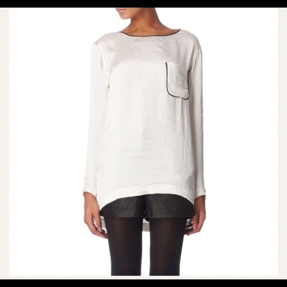 REDUCED! Nwt gorgeous Theory shirt - Picture 2 of 3