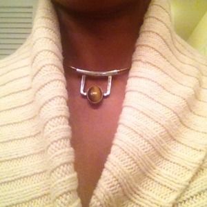 Tiger eye slide necklace not included