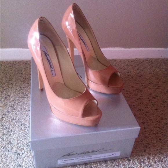 Brian Atwood peep toe pumps - Picture 4 of 4