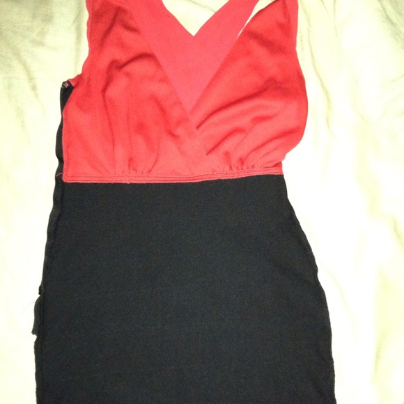 Crisscross Front & Back High Waist Illusion Dress