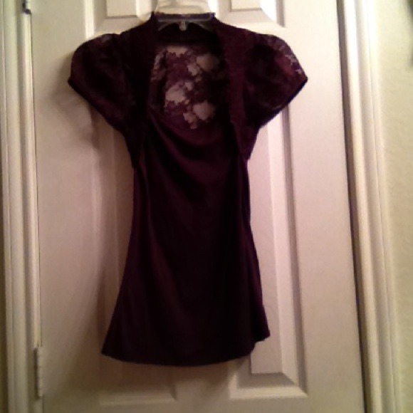 Bundle for @lizm Wine colored tank with lace