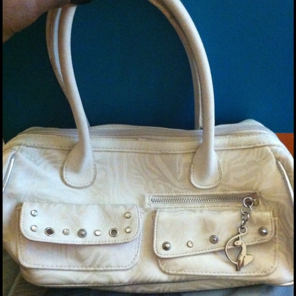 Baby Phat white purse