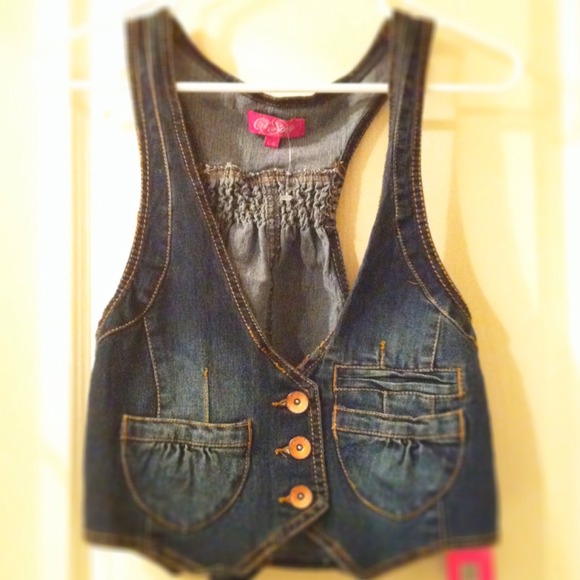 Ci Sono Denim - *NEW* Denim 3 pocket vest
