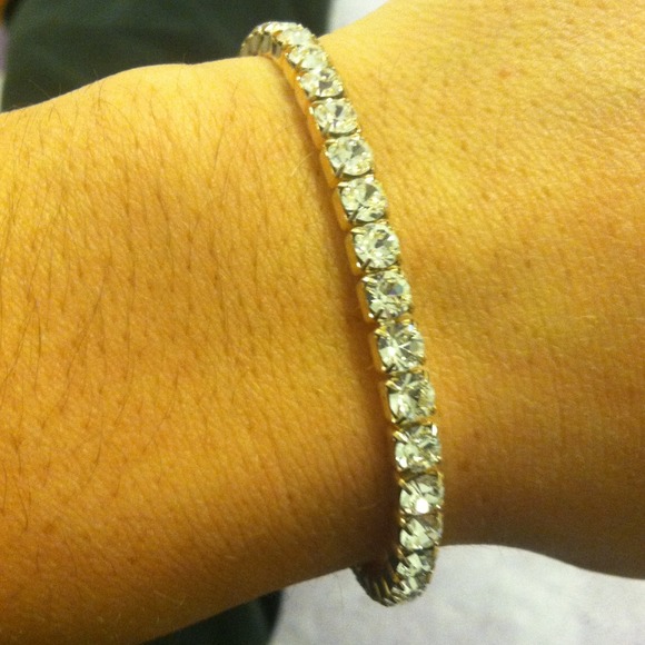 Crystal gold Bracelet