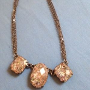 Genuine mother of pearl necklace.