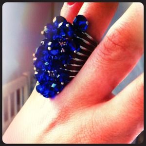 Handmade Ring - Royal Blue