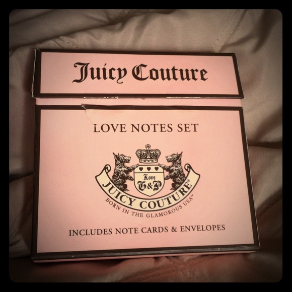 💥SOLD💥Juicy Love Notes Set