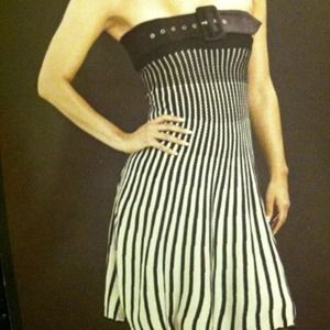 Temp. reduced...Black and gray knit dress/skirt