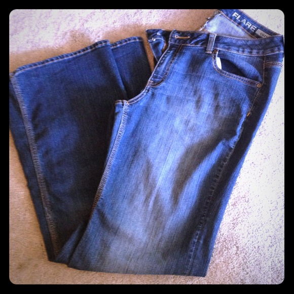 Jeans flare curvy