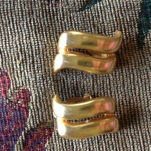 Vintage clip on earrings