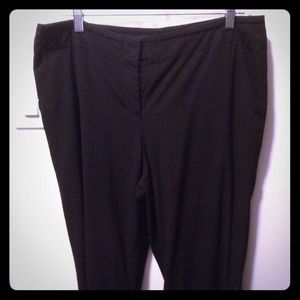 ON HOLD:  J Jill black pants w front pockets