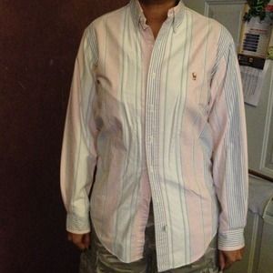 Polo button up shirt