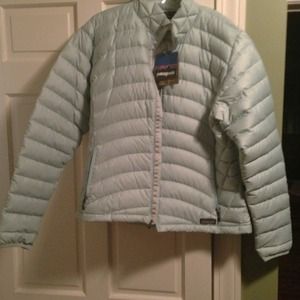 New Patagonia down sweater XL ice blue