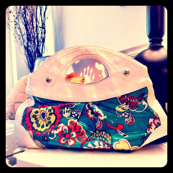 Floral Print Purse