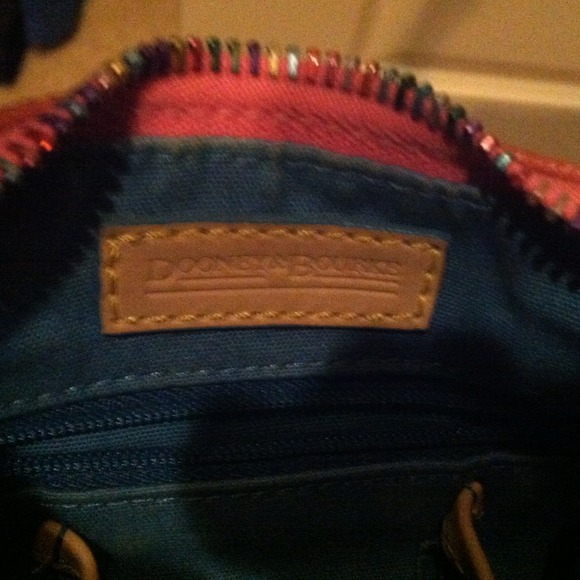 Dooney and Bourke Pink Bucket Bag - Picture 2 of 4