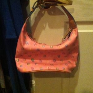 Dooney and Bourke Pink Bucket Bag
