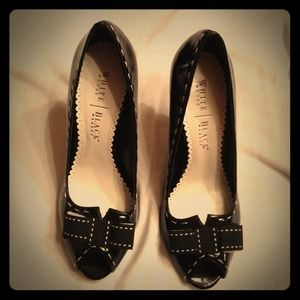 White house Black market patent pumps
