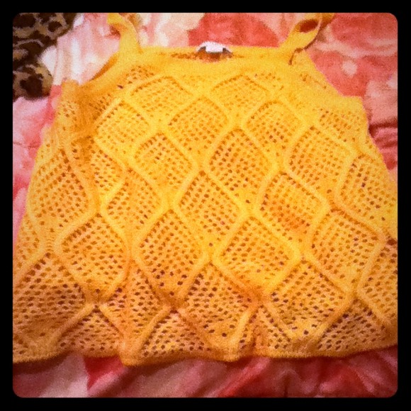 Cotton cream colored tank