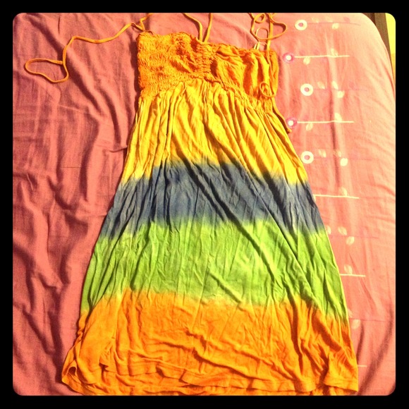 Halter top summer dress