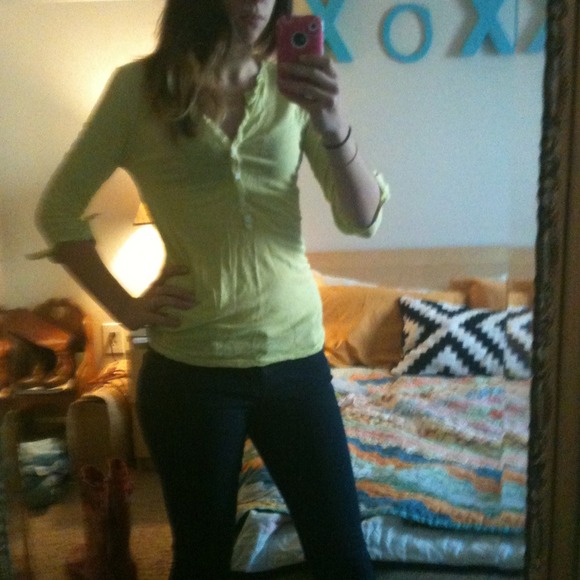 Sold! J. Crew Henley with Cuffs