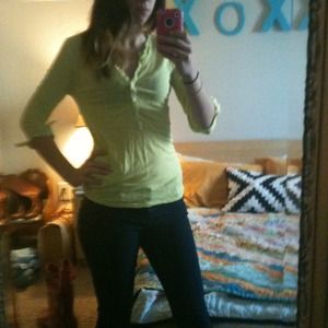 Sold! J. Crew Henley with Cuffs