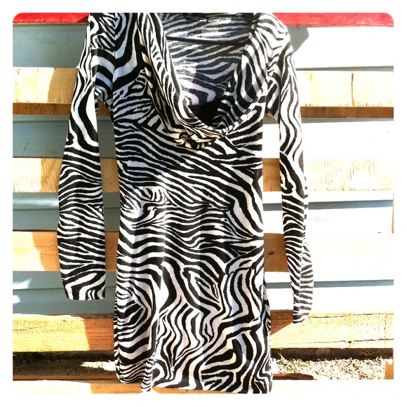 Hot hot hot!  Zebra dress