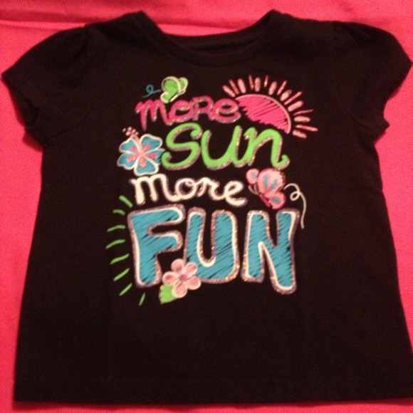 Toddler girl Black Shirt