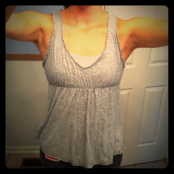 $$Sold$$ J crew grey tank