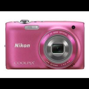 Nikon Coolpix Pink Camera