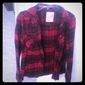 Flannel Red plaid shirt