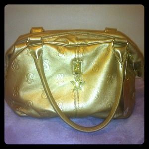 ✨BRAND NEW✨NEVER USED Gold Victoria Secret purse