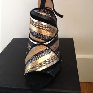 Zara Shoes - Festive Zara Heels Zara Shoes - Festive Zara Heels