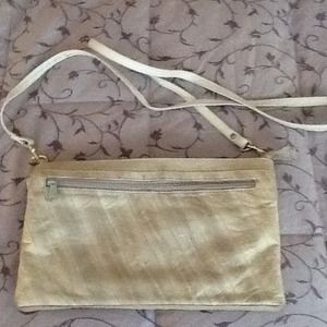 Eel skin handbag